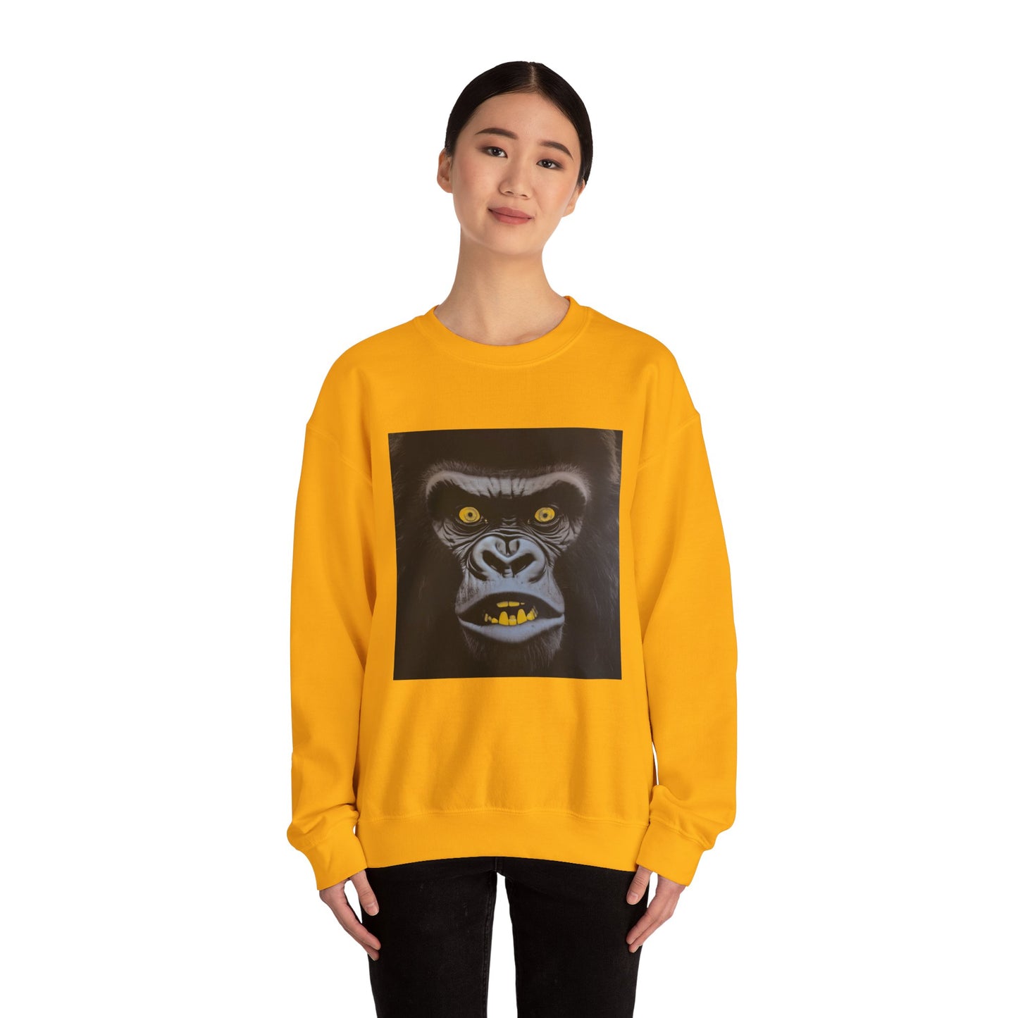 ECSTASY yellow crew neck