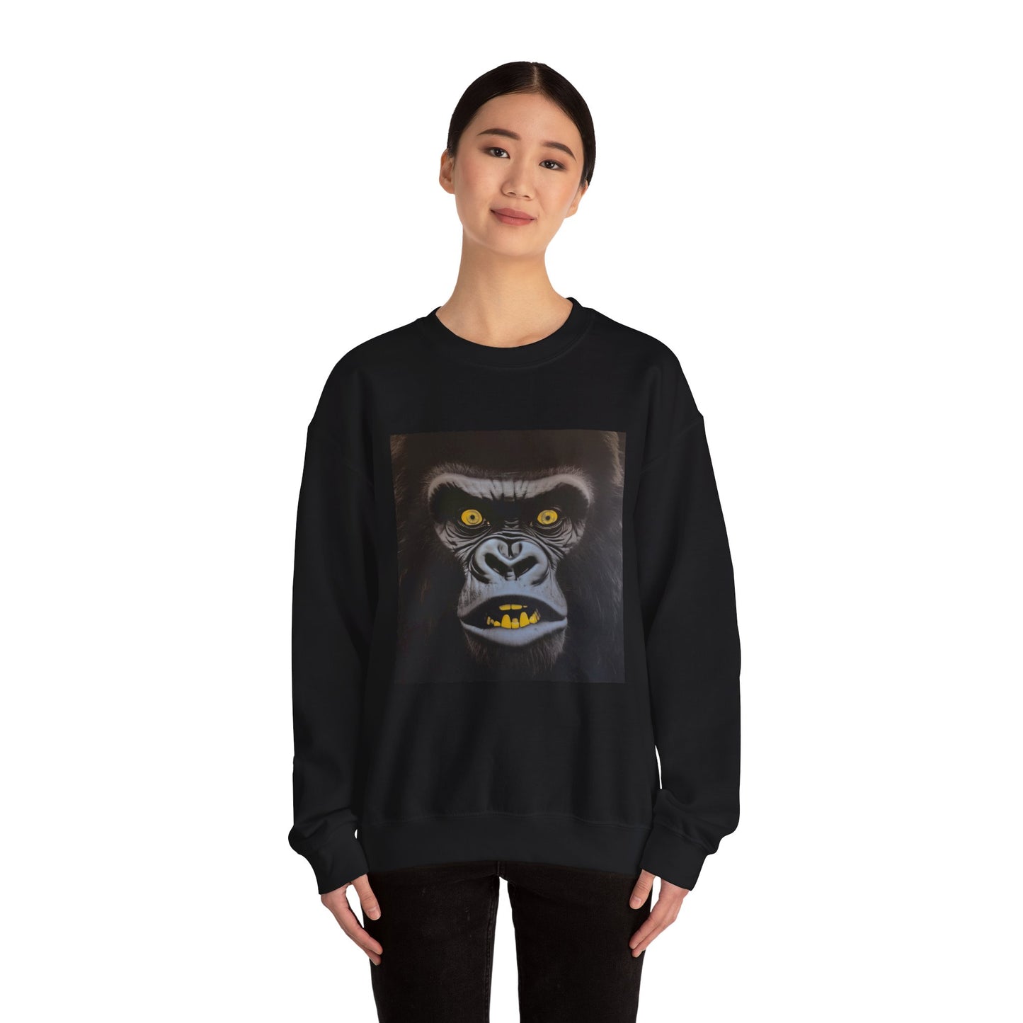 ECSTASY yellow crew neck
