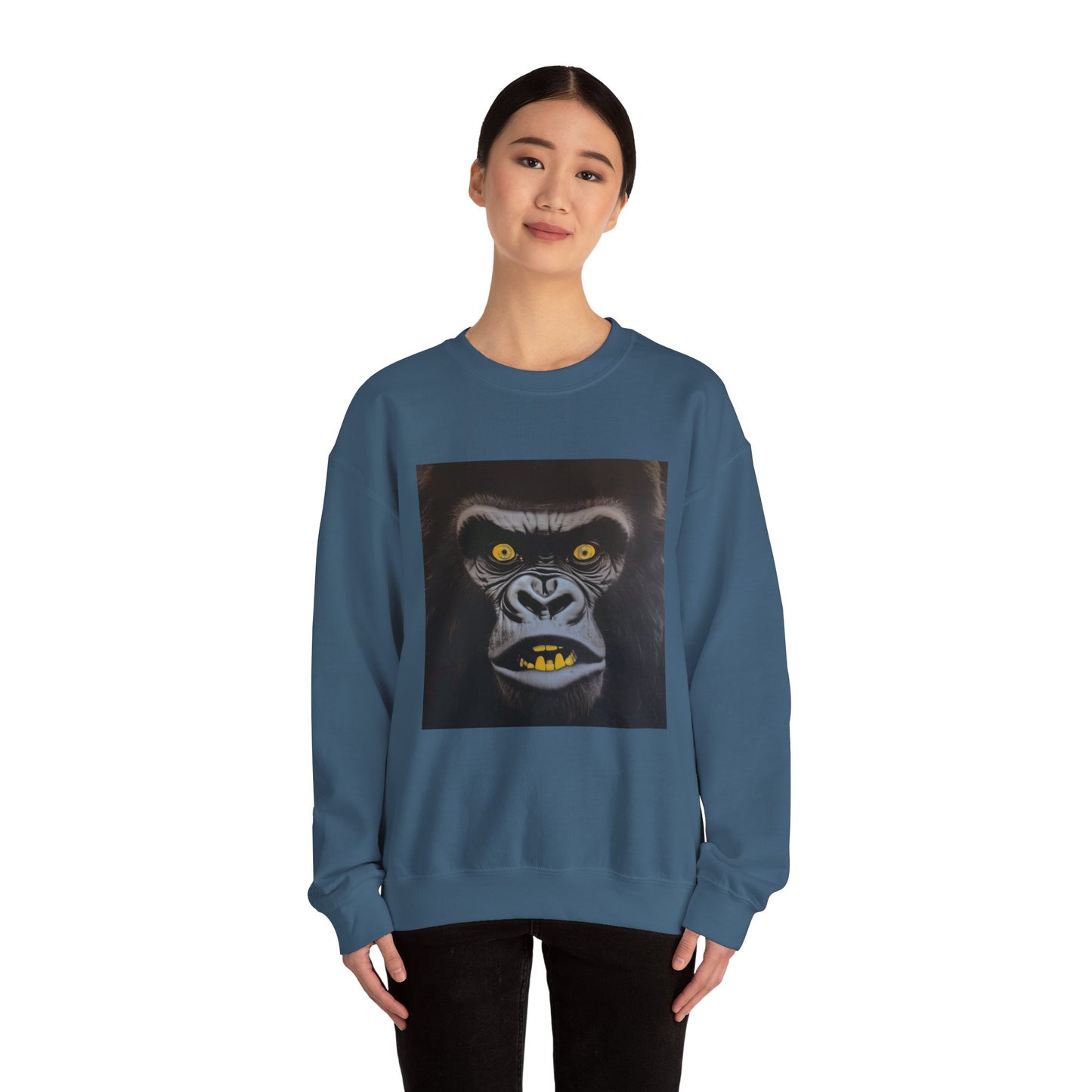 ECSTASY yellow crew neck